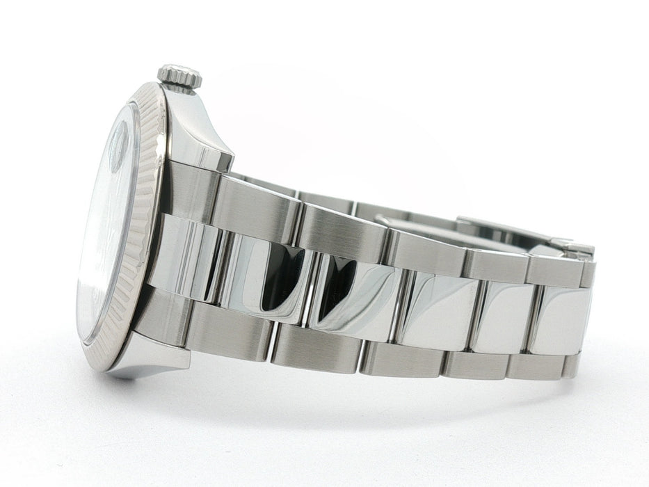 Rolex Datejust 41 Blue Diamond Dial Stainless Steel Oyster Bracelet 126334