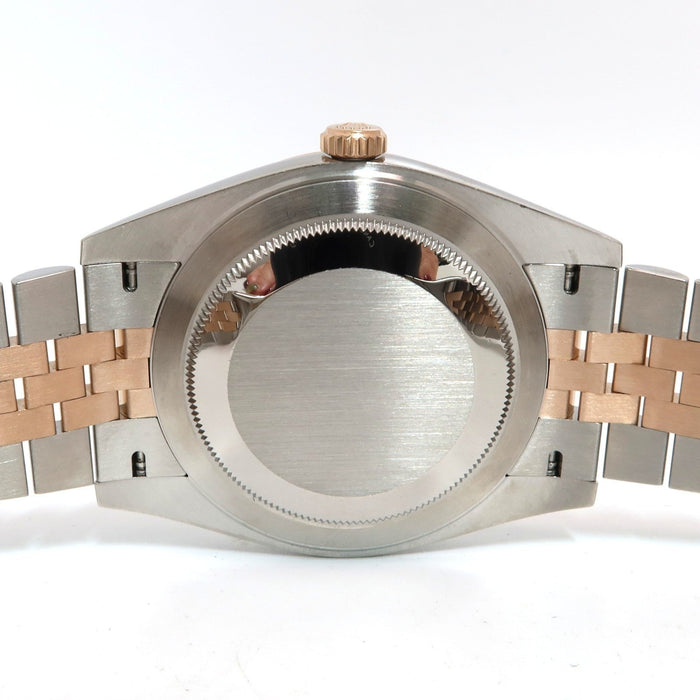 Rolex Datejust 41 Chocolate Dial Rose Gold and Stainless Steel Jubilee 126331