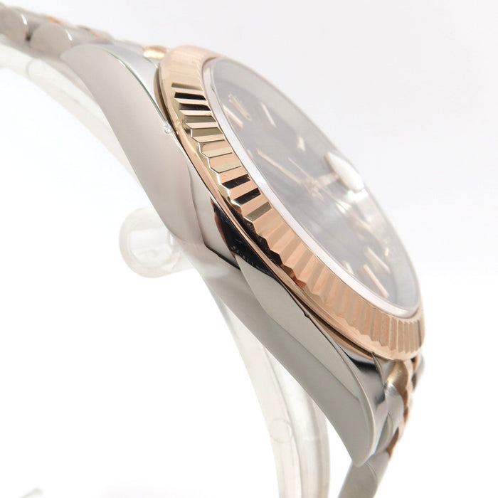 Rolex Datejust 41 Chocolate Dial Rose Gold and Stainless Steel Jubilee 126331