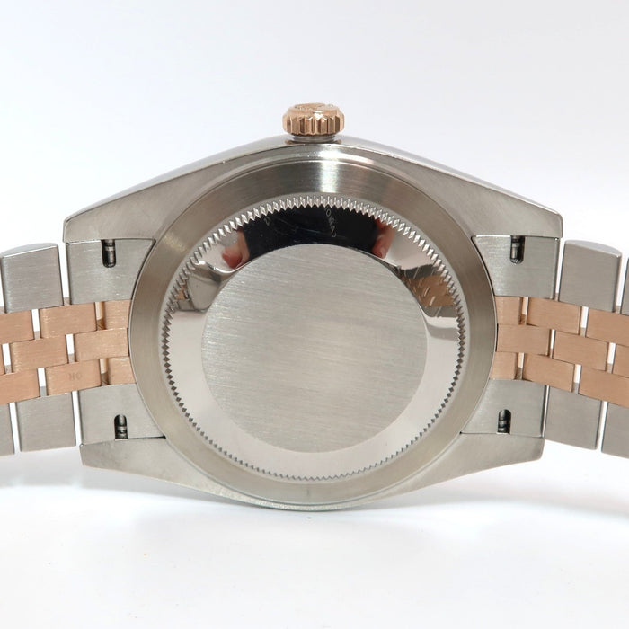 Rolex Datejust 41 Chocolate Dial Rose Gold and Stainless Steel Jubilee 126331