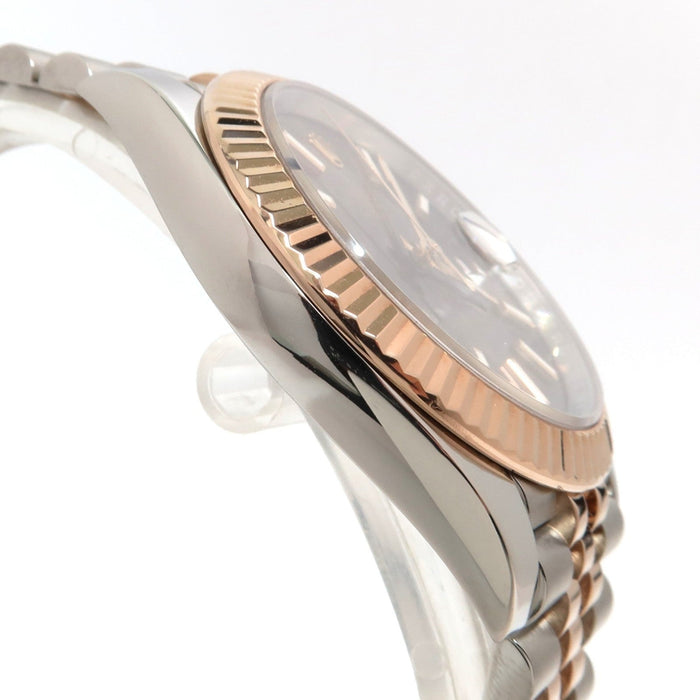 Rolex Datejust 41 Chocolate Dial Rose Gold and Stainless Steel Jubilee 126331