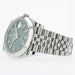 Rolex Datejust 41 Mint Green Dial Smooth Bezel Jubilee Stainless Steel 126300