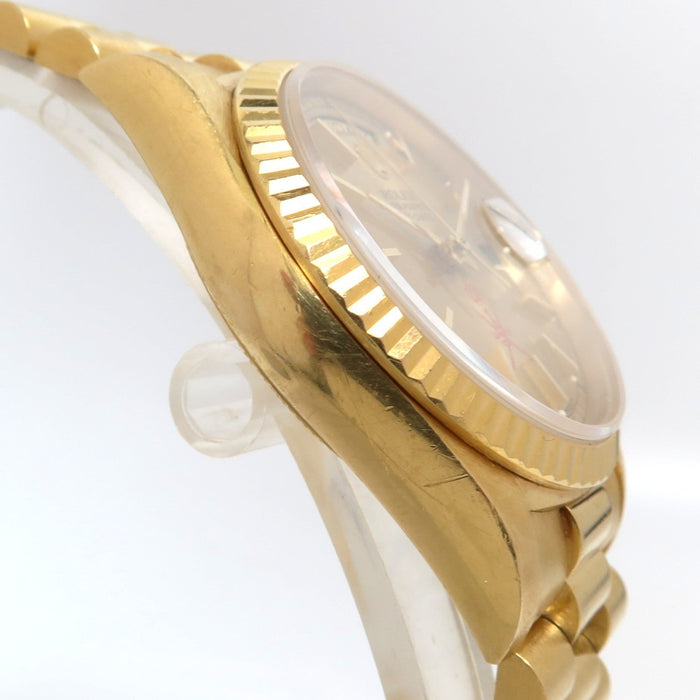 Rolex Day-Date 36 "Khanjar" Champagne Dial 18K Yellow Gold Automatic 18238