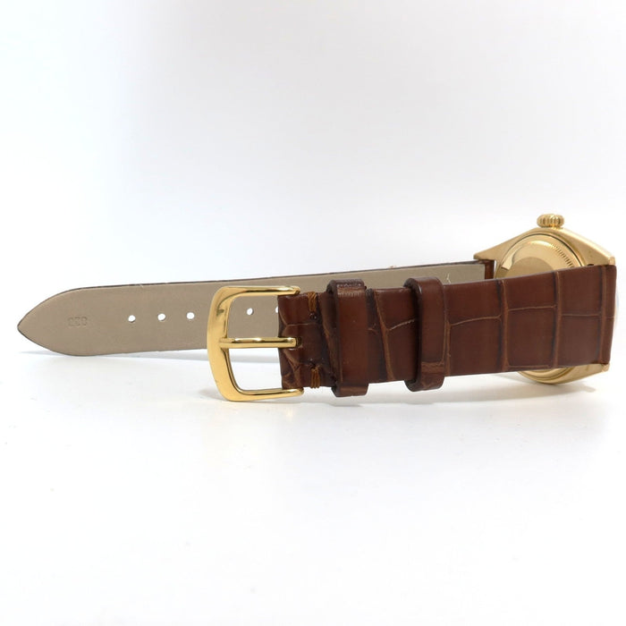 Rolex Day-Date 36 Solid 18K Yellow Gold Factory Brown Dial Automatic 1803
