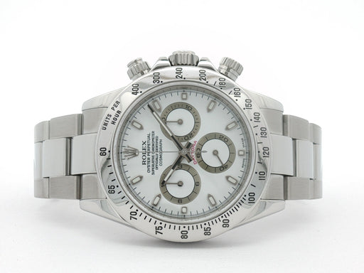 Rolex Daytona White Dial Chronograph Stainless Steel Automatic 40MM 116520
