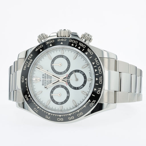 Rolex Daytona White Dial Panda Chronograph Stainless Steel 40MM 126500LN