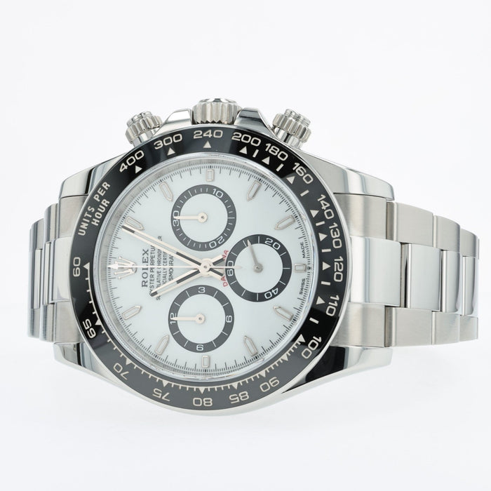 Rolex Daytona White Dial Panda Chronograph Stainless Steel 40MM 126500LN