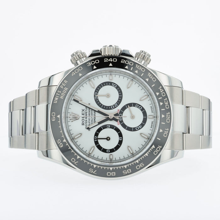 Rolex Daytona White Dial Panda Chronograph Stainless Steel 40MM 126500LN