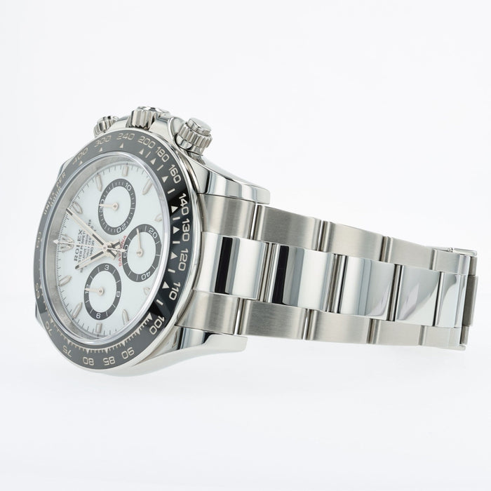 Rolex Daytona White Dial Panda Chronograph Stainless Steel 40MM 126500LN