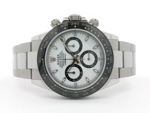 Rolex Daytona White Dial Panda Chronograph Stainless Steel Automatic 116500LN