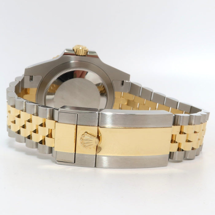 Rolex GMT-Master II Black Dial 18kt Yellow Gold & Stainless Steel 126713GRNR