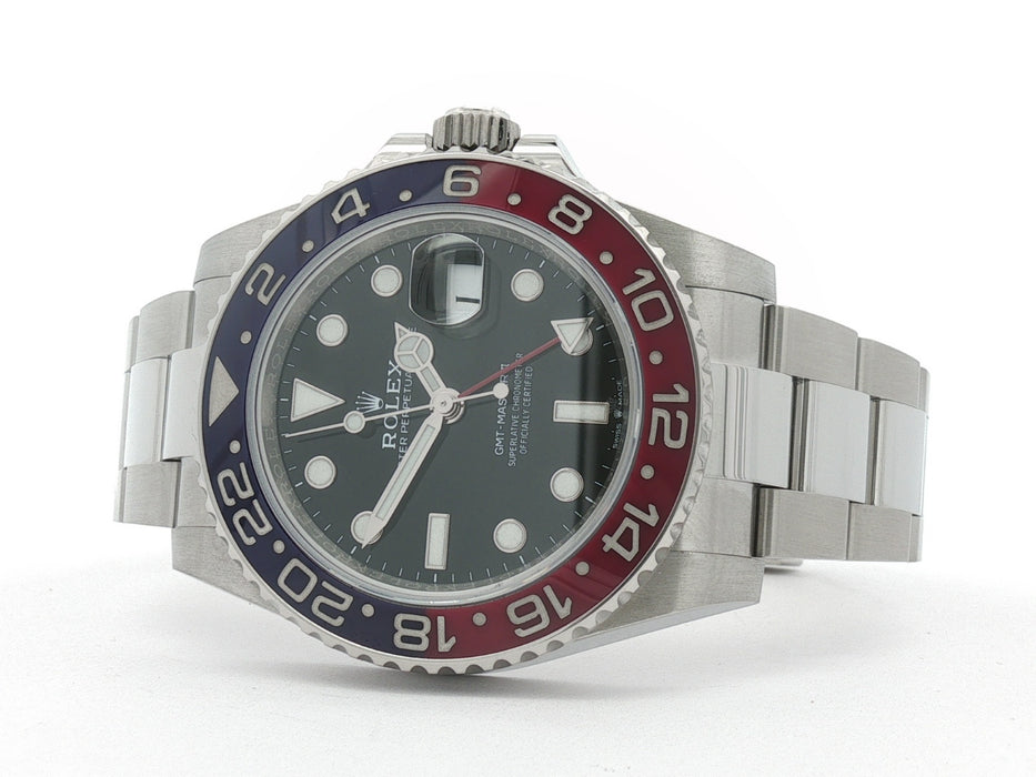 Rolex GMT-Master II Pepsi Ceramic Blue/Red Oyster Bracelet 40MM Steel 126710BLRO