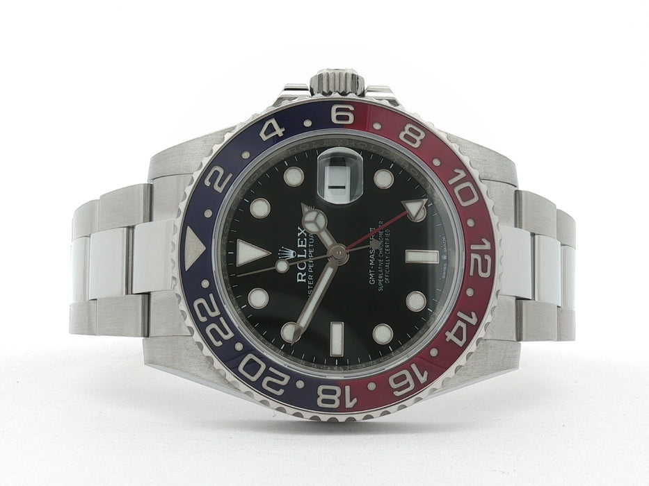 Rolex GMT-Master II Pepsi Ceramic Blue/Red Oyster Bracelet 40MM Steel 126710BLRO
