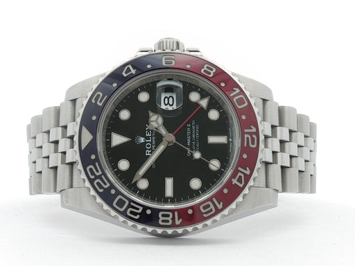 Rolex GMT-Master II "Pepsi" Jubilee Bracelet Red/Blue Stainless Steel 126710BLRO