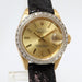 Rolex Lady-Datejust 26MM Solid 18kt Yellow Gold Champagne Dial 69178