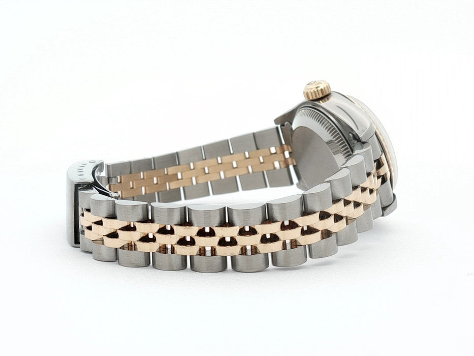 Rolex Lady-Datejust 26mm Champagne Dial 18kt Yellow Gold & Stainless Steel 69173