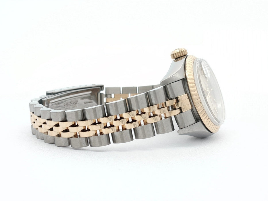 Rolex Lady-Datejust 26mm Champagne Dial 18kt Yellow Gold & Stainless Steel 69173