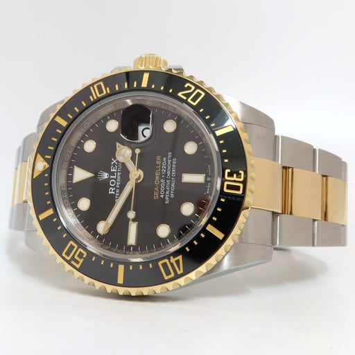 Rolex Sea-Dweller 43mm Black Dial 18kt Yellow Gold & Stainless Steel 126603
