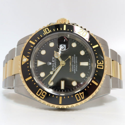 Rolex Sea-Dweller 43mm Black Dial 18kt Yellow Gold & Stainless Steel 126603
