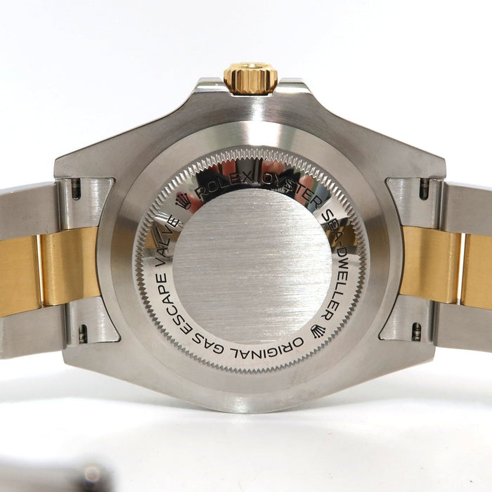 Rolex Sea-Dweller 43mm Black Dial 18kt Yellow Gold & Stainless Steel 126603