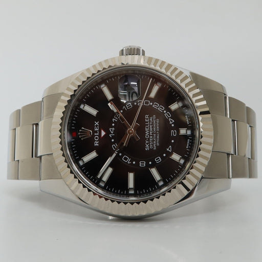 Rolex Sky-Dweller Black Dial Stainless Steel 42MM Automatic Oyster 326934