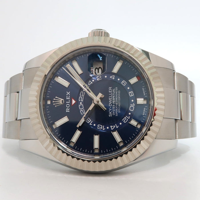Rolex Sky-Dweller Blue Dial Stainless Steel Oyster 42MM Automatic 326934