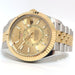Rolex Sky-Dweller Champagne Dial 18kt Yellow Gold & Stainless Steel 42MM 326933