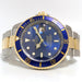 Rolex Submariner Date 18k Yellow Gold & Stainless Steel Blue Dial Oyster 16613LB