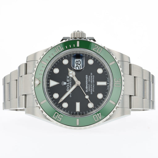 Rolex Submariner Date Black Dial Green Ceramic Bezel "Starbucks" 126610LV