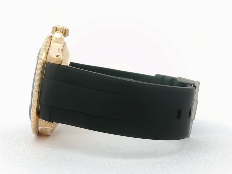 Rolex Submariner Date Black Dial Solid 18k Yellow Gold 40MM Automatic 16808