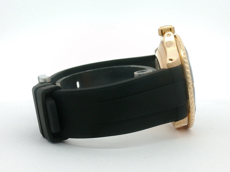 Rolex Submariner Date Black Dial Solid 18k Yellow Gold 40MM Automatic 16808