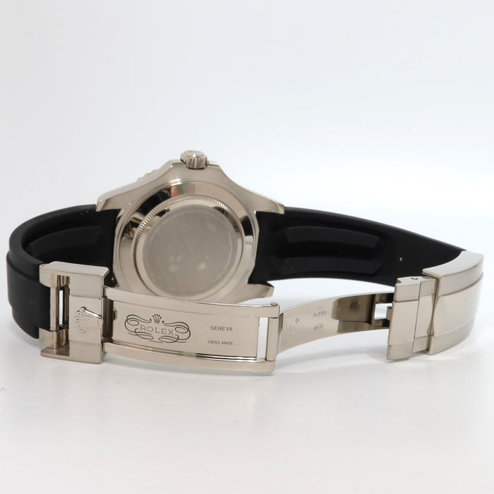 Rolex Yacht-Master 42 Black Dial Solid 18kt White Gold Oysterflex 226659
