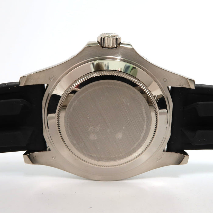 Rolex Yacht-Master 42 Black Dial Solid 18kt White Gold Oysterflex 226659