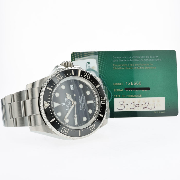 Rolex Deepsea Sea-Dweller James Cameron Stainless Steel 126660