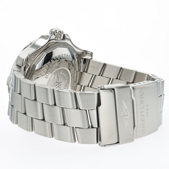 Breitling Superocean Steelfish Black Dial Stainless Steel A17390