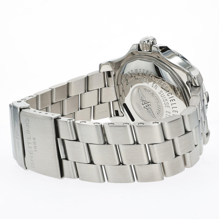 Breitling Superocean Steelfish Black Dial Stainless Steel A17390