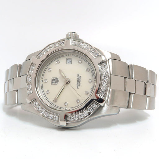 TAG Heuer 2000 Exclusive Mother of Pearl Diamond Dial 27MM Steel WN131J.BA0360