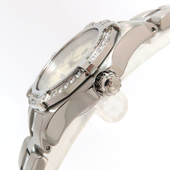 TAG Heuer 2000 Exclusive Mother of Pearl Diamond Dial 27MM Steel WN131J.BA0360