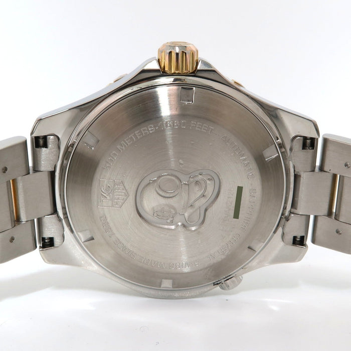 TAG Heuer Aquaracer Blue Dial 18kt Yellow Gold & Stainless Steel 41MM WAK2120