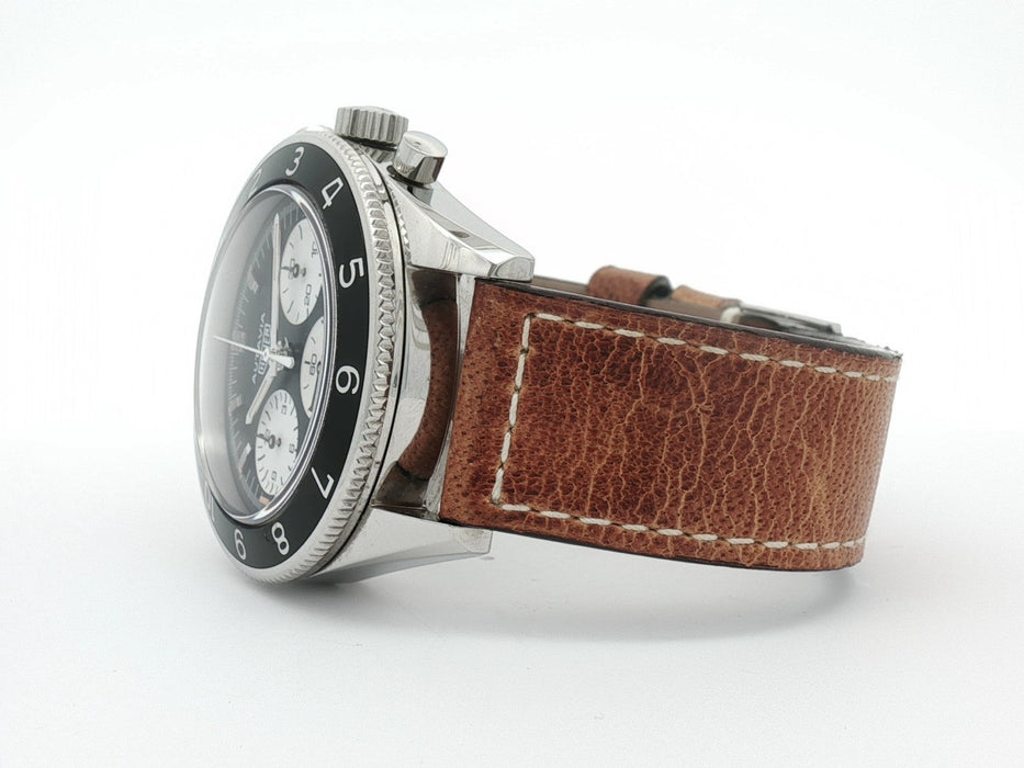 TAG Heuer Autavia Heritage Black Dial 42mm Chronograph Steel CBE2110.FC8226