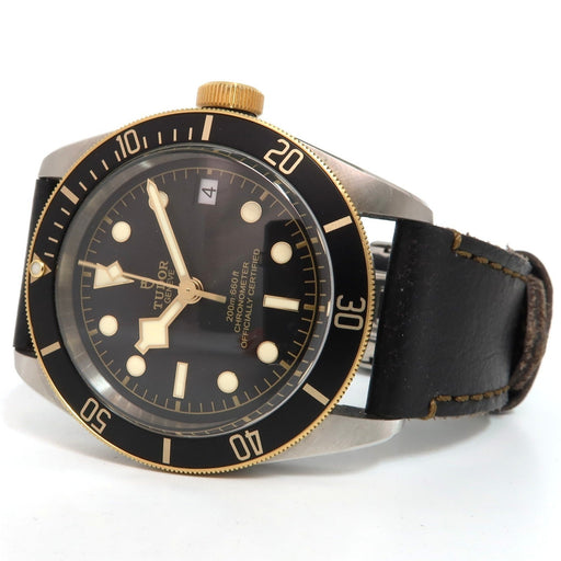 Tudor Black Bay 18K Yellow Gold & Stainless Steel 41MM Black Dial 79733N