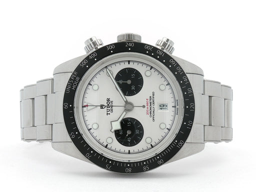 Tudor Black Bay Chronograph White Panda Dial Stainless Steel 41MM 79360N