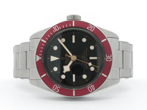 Tudor Black Bay Heritage Red Bezel Black Dial Stainless Steel 41MM 79230R