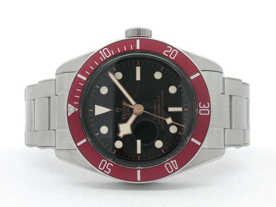 Tudor Black Bay Heritage Red Bezel Black Dial Stainless Steel 41MM 79230R