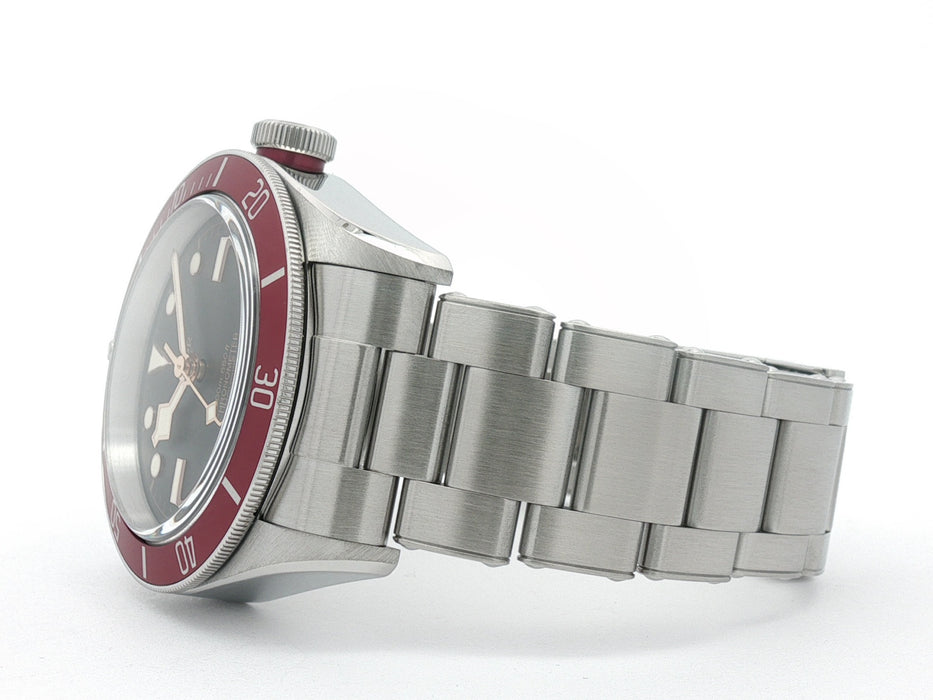 Tudor Black Bay Heritage Red Bezel Black Dial Stainless Steel 41MM 79230R