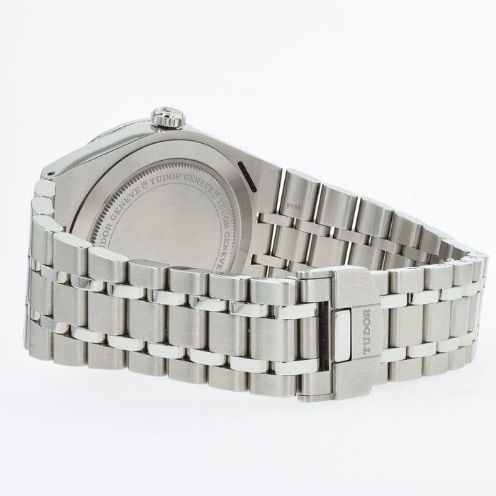 Tudor Royal Black Dial Stainless Steel Day Date 41mm Automatic 28600
