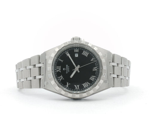 Tudor Royal Black Roman Dial 28MM Stainless Steel Automatic 28300