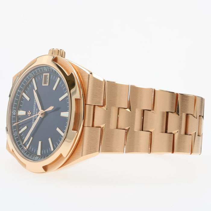 Vacheron Constantin Overseas Solid 18K Rose Gold 41MM Blue Dial 4500V/110R-B705