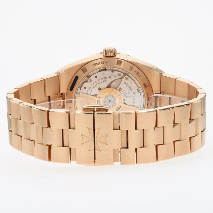 Vacheron Constantin Overseas Solid 18K Rose Gold 41MM Blue Dial 4500V/110R-B705