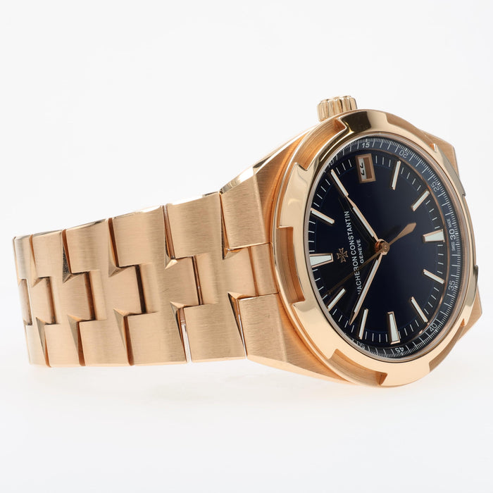 Vacheron Constantin Overseas Solid 18K Rose Gold 41MM Blue Dial 4500V/110R-B705
